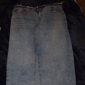 Wild Fable Jean Skirt
